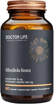 Doctor Life Rhodiola Rosea Różeniec Górski 500Mg 60kaps.