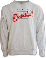 Zdjęcie Bluza Męska Nike Standard Issue Crew Sweatshirt Birch Heather/Pale - Dąbrowa Górnicza