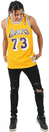 Koszulka Męska Do Koszykówki Mitchell & Ness La Lakers Nba Jersey Dennis Rodman - zdjęcie 2