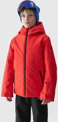 Chłopięca kurtka narciarska 4F 4FJWAW24TTJAM532 - czerwona