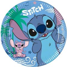 Zdjęcie Disney Lilo I Stich Gwiazdkowy Pies Anioł Talerz Papierowy 8szt. 20cm Fsc - Bełchatów