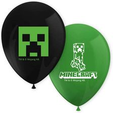 Zdjęcie Minecraft Balon Zielony 8szt. - Bełchatów