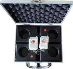 NN SL4 bezprzewodowy system do zdalnego odpalania fontann iskier 4 odbiorniki case 2 piloty