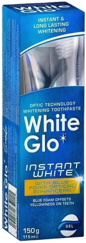 White Glo Instant White Toothpaste Wybielająca Pasta Do Zębów 150G ...