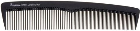 Denman Dc01 Carbon Comb Large Dressing Grzebień Do Włosów Black