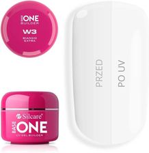 Zdjęcie Silcare Base One Bianco Extra W3 Żel Budujący Do Paznokci 5G - Gniew