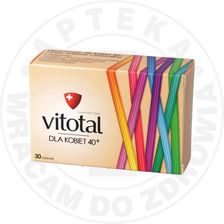Zdjęcie Aflofarm Vitotal Dla Kobiet 40+ 30tabl. - Małomice