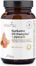 Zdjęcie Aura Herbals Herbal Kurkuma 500 mg C3 Complex + Piperyna 60kaps. - Mogielnica