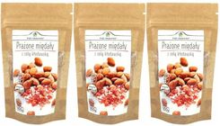 Simpatiko S.C. 3 X Prażone Migdały Z Solą Kłodawską 100g Pięć Przemian