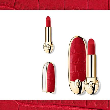Guerlain Rouge G Luksusowa Szminka Odcień 214 Le Rouge Kiss Velvet 3,5 G