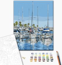 Zdjęcie Brushme Malowanie Po Numerach 40X50Cm Jachty - Bartoszyce