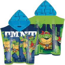 Zdjęcie Poncho Z Ręcznikiem Plażowym Teenage Ninja Turtles Nyc 55X110Cm Szybkoschnące - Dobiegniew