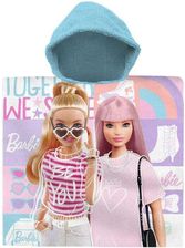 Zdjęcie Barbie Ponczo Z Ręcznikiem Plażowym Together 60X120Cm - Dynów