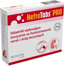 Biovena Health Nefrotabs Pro 30kaps. - Opinie i ceny na Ceneo.pl