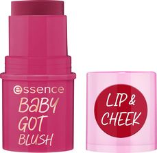 Zdjęcie Essence Baby Got Blush Róż Do Policzków W Sztyfcie Odcień 50 Cherry Cherry Baby 5,5g - Czarne