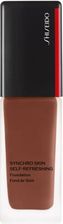 Shiseido Synchro Skin Self-Refreshing Foundation Advanced Trwały Podkład Nadający Naturalny Wygląd Odcień 540 Mahogany 30ml