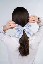 Mersada Spinka Do Włosów Z Dużą Kokardką Róże I Fiolety