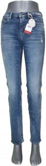 Tommy Hilfiger jeansy Tommy Jeans 1972 -DW0DW05017 Slim oryginalne -W27/L34