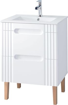 Comad Szafka Z Umywalką 60 Cm Fiji White