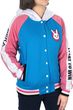 Kurtka D.Va College z kapturem | Damska kurtka dresowa dla fanów Overwatch | Rozmiar: XL