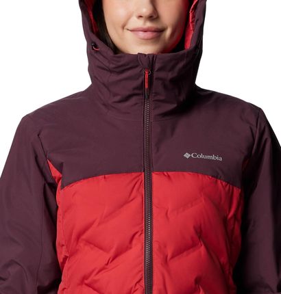 Kurtka puchowa damska Columbia GRAND TREK III czerwona