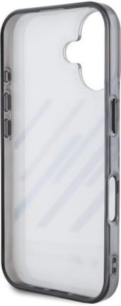 Bmw  Motosport IML Random Stripes do Apple iPhone 16 Szary - zdjęcie 2