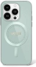 Guess Guhmp16Xpftdten Iphone 16 Pro Max 6 9 Quot Zielony Green Hardcase Iml Rhinestones Magsafe