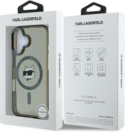 Karl Lagerfeld Klhmp16Shlschk Iphone 16 6 1 Czarny Black - zdjęcie 4