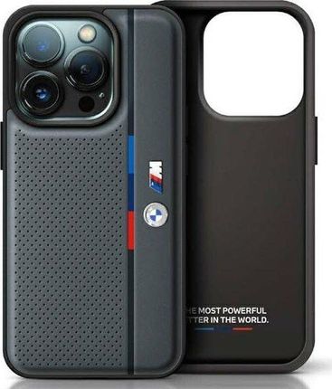 Bmw Bmhcp16S23Pupva Iphone 16 6 1 Quot Antracyt Anthracite Hardcase M Perforated Tricolor Detail Line