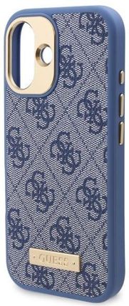 Guess Guhmp16Mu4Gprb Iphone 16 Plus 6 7 Quot Niebieski Blue Hardcase 4G Logo Plate Magsafe - zdjęcie 6