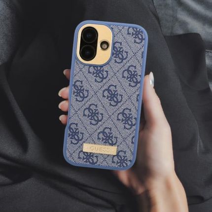 Guess Guessguhmp16Mu4Gprw Iphone 16 Plus 6 7 Quot Brązowy Brown Hardcase 4G Logo Plate Magsafe - zdjęcie 2