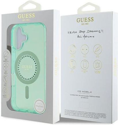 Guess Guhmp16Mpftdten Iphone 16 Plus 6 7 Zielony Green - zdjęcie 5