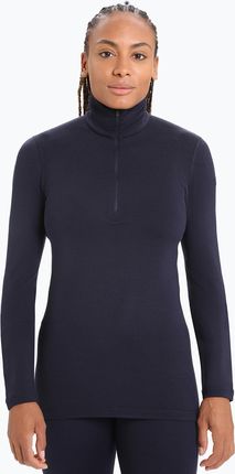 Bluza Termoaktywna Damska Icebreaker 260 Tech Ls Half Zip Midnight Navy