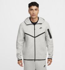Męska bluza z kapturem i zamkiem na całej długości Windrunner Nike Tech - Szary - zdjęcie 1