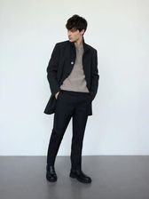 Reserved - Sweter z wiskozą - brązowy - zdjęcie 1
