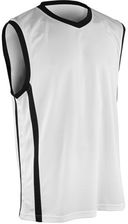 Zdjęcie Spiro  Męski t-shirt koszykarski RT278 White 3XL - Wielbark