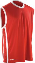Zdjęcie Spiro  Męski t-shirt koszykarski RT278 Red 4XL - Świętochłowice