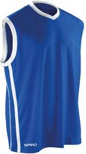 Zdjęcie Spiro  Męski t-shirt koszykarski RT278 Royal S - Garwolin