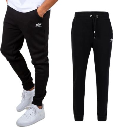 Spodnie Alpha Industries Basic Jogger SL 116370 03 - Czarne L