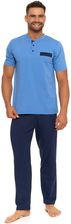 Zdjęcie Piżama męska Moraj PDM5400-002 niebieska - Morawica