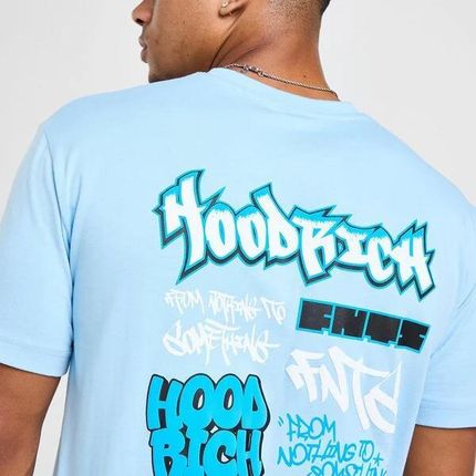 Hoodrich グラフィック Graffiti Tシャツ オーバーサイズ HOODRICH T-SHIRT GRAFFITI TEE SKY - Ceny i opinie - Ceneo.pl