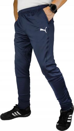 3038 Spodnie Puma Męskie Kieszenie Na Zamek Dresowe Sportowe Treningowe M - zdjęcie 4
