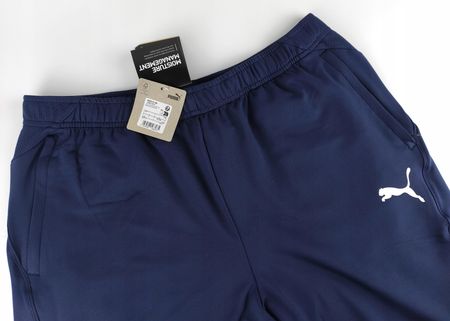 3038 Spodnie Puma Męskie Kieszenie Na Zamek Dresowe Sportowe Treningowe M - zdjęcie 3