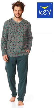 KEY Piżama MNS 916 B22 Kolor(zielony) Rozmiar(L)
