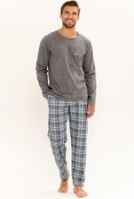 Zdjęcie Piżama męska Taro 3296 Stuart szara duże rozmiary - Pacanów