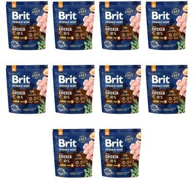 Brit Karma dla psa Premium by Nature Junior Kurczak 10 x 1 kg |