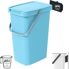 Zdjęcie Kosz SYSTEMA Q COLLECT NHW25 jasny niebieski 25 l Prosperplast - Żabno