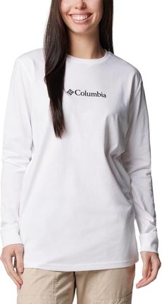 Longsleeve damski Columbia NORTH CASCADES biały 2013481105
