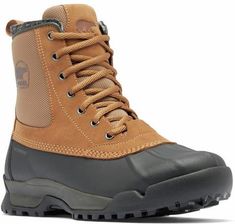 Męskie buty zimowe Sorel Buxton™ Lite Boot Wp Rozmiar butów (UE): 42 / Kolor: brązowy/czarny