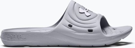 Klapki męskie Under Armour Locker IV SL mod gray/mod gray/white | WYSYŁKA W 24H | 30 DNI NA ZWROT Zima 2024